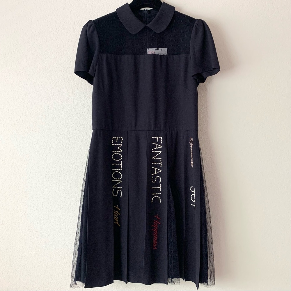 Red Valentino embroidered dress